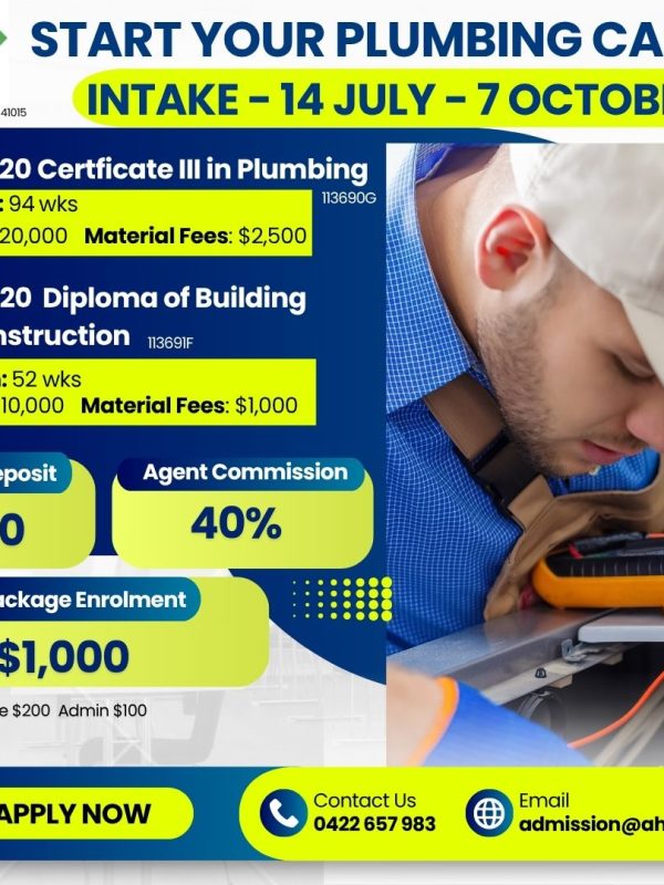 AHHI - Start Your Plumbing Career 4June2025